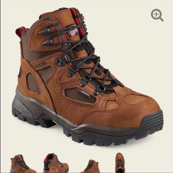 red wing aluminum toe boots